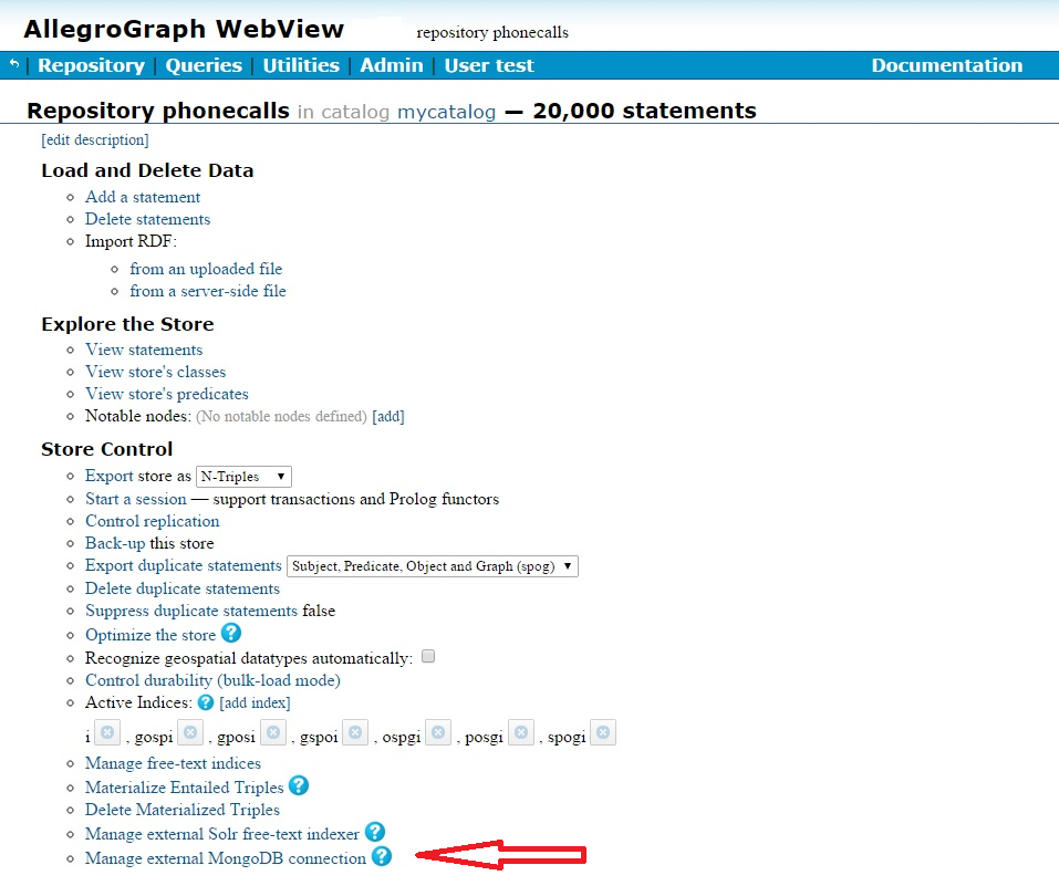 Repository Overview Page
