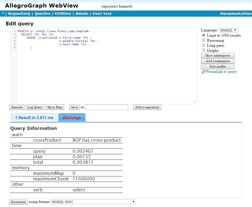 Warnings for person10