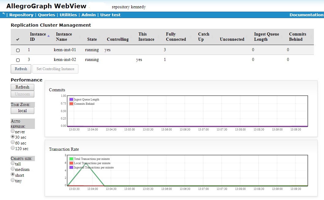 Non-controlling Cluster Manager