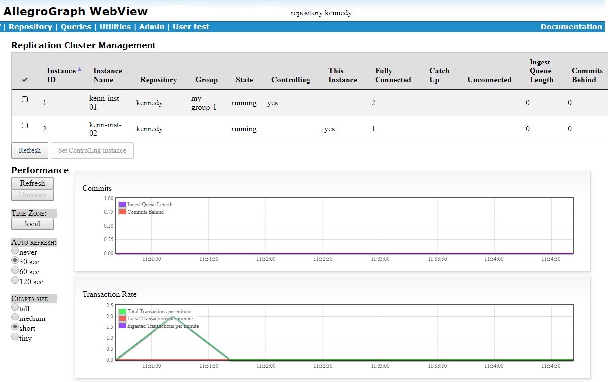 Non-controlling Cluster Manager