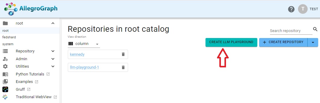 Create LLM Playground
