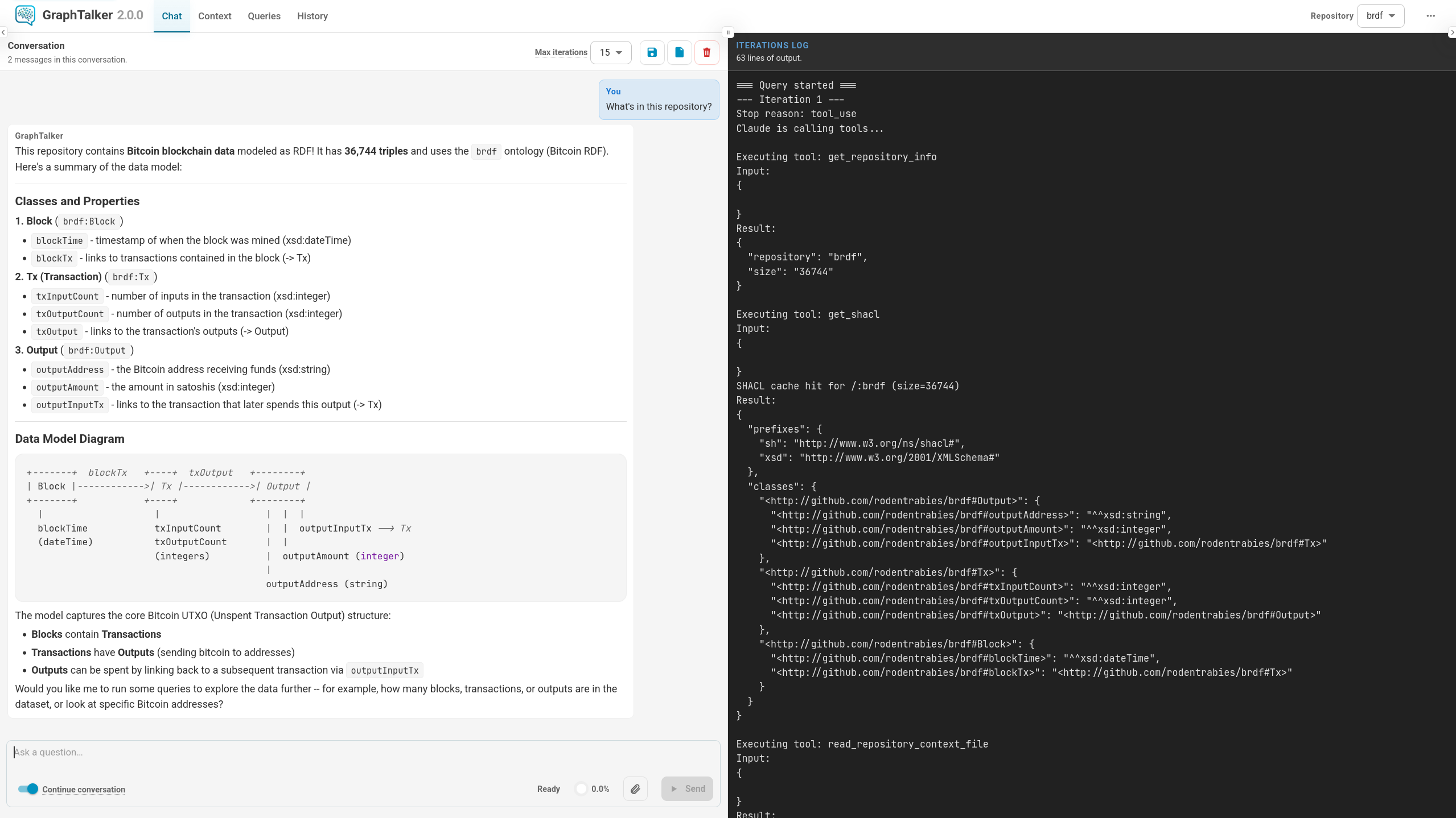 GraphTalker Web UI
