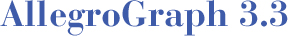 AllegroGraph 3.3